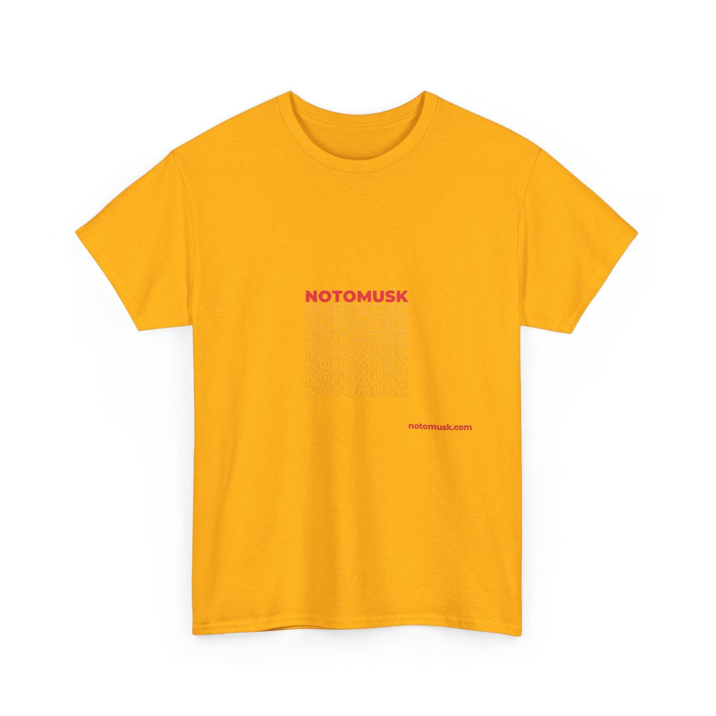 NotoMusk T-Shirt – Simplicity Over Hype