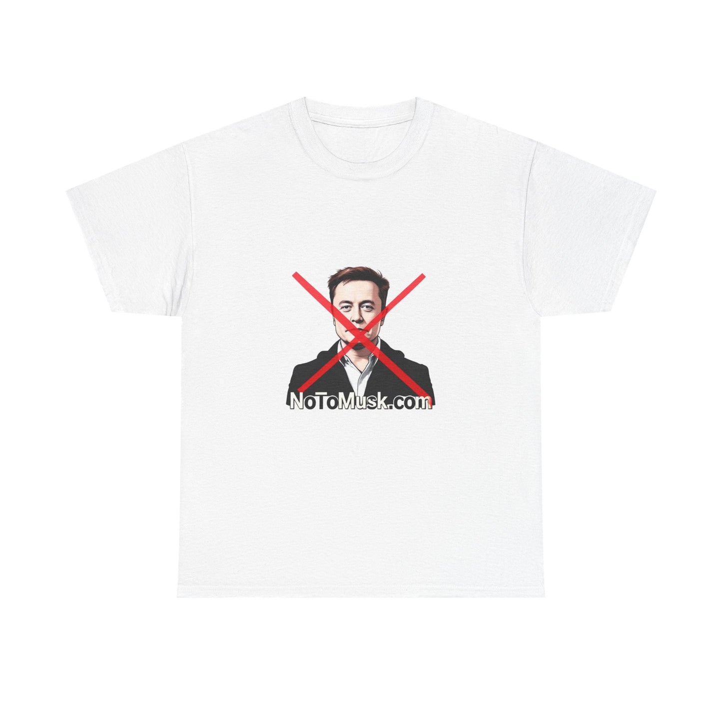 No to Musk – “Crossed Out” T-Shirt