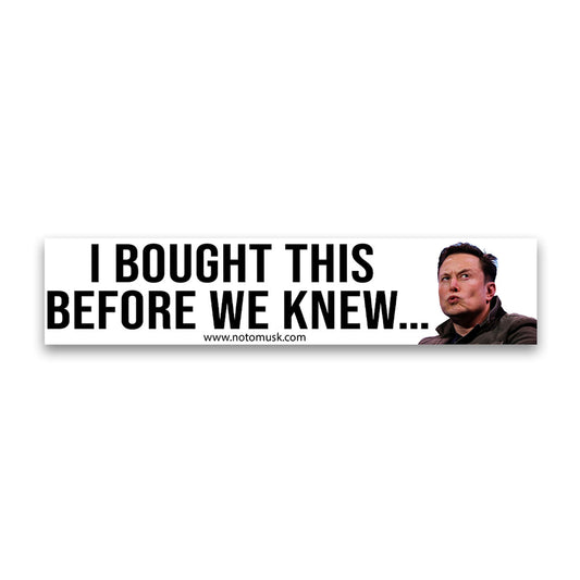 Rebellion Pack – 3 Anti-Elon Stickers