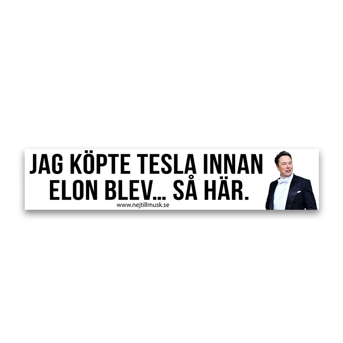 Förköpsalibi – Jag köpte Tesla innan Elon blev… så här