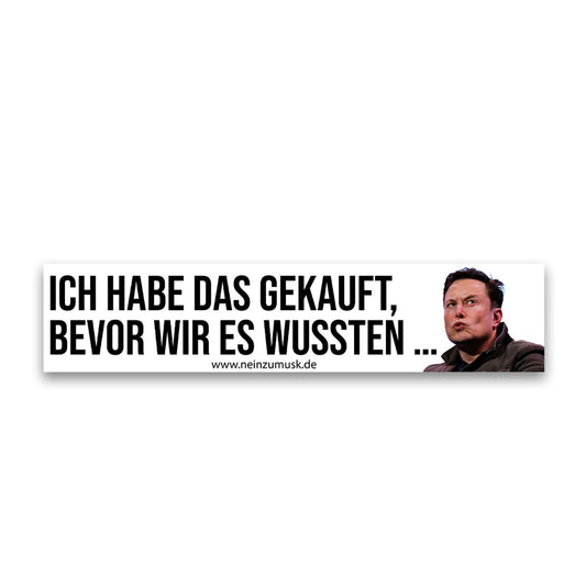 Widerstandspaket – NoToMusk 3er-Sticker-Set